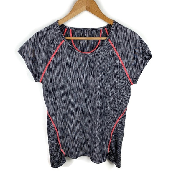 Athleta Tops - Athleta Pop Space Dye Athletic Running Shirt